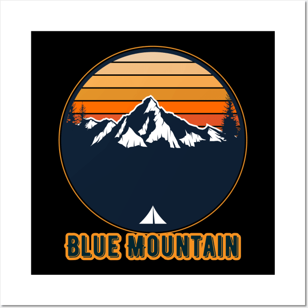 Blue Mountain Wall Art by Canada Cities